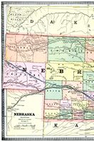 Crams Nebraska - 1885 1/2