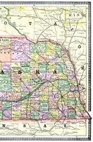 Crams Nebraska - 1885 2/2