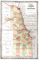 Coltons Kansas and Nebraska - 1855 (c.1862)