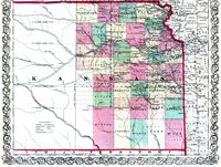 Coltons Kansas and Nebraska - 1859 2/2