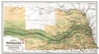 H.R. Page & Co.s Map of Nebraska UPRR Land Grant - 1880