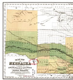 H.R. Page & Co.s Map of Nebraska UPRR Land Grant - 1880 1/2