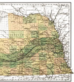 H.R. Page & Co.s Map of Nebraska UPRR Land Grant - 1880 2/2