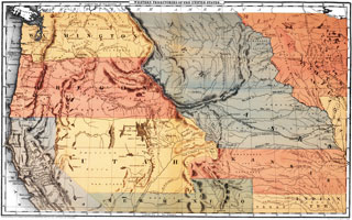 Robinson's Western Territories of the United States - 1847