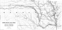 UPRR map of a portion of Nebraska Territory - 1865